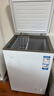 海尔（Haier）100L单温冰柜小型家用小冰柜减霜一级能效冷藏冷冻转换深冷冷柜小冰箱BC/BD-100GHW9D国家补贴 实拍图
