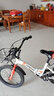 永久（FOREVER）儿童自行车男女款小孩单车可折叠脚踏车4-6-8-10岁辅助轮18寸橙色 实拍图