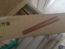 双枪 (Suncha) 天然竹筷子无漆无蜡原竹家用筷子餐具套装 10双装 实拍图