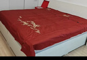水星家纺结婚床上四件套婚庆红色纯棉床单被套新婚礼物刺绣1.8m床缘系一生 实拍图