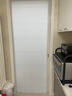 米囹蜂巢折叠门推拉门免打孔隔断门厨房卫生间浴室隐形移门伸缩门 白色 实拍图