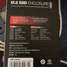 海康威视（HIKVISION）M.2 NVMe/SATA双协议移动硬盘盒合金Type-C3.2接口SSD固态硬盘外置盒 适用笔记本电脑手机M2盒子 实拍图