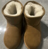 回力儿童雪地靴冬季款女童鞋男童保暖加绒棉鞋WBNJS0375 驼色    36 实拍图