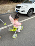 酷骑儿童三轮车K3脚踏车1-4岁遛娃神器可折叠手推车1车5用周岁礼物 实拍图
