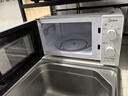 美的微波炉家用小型变频微波 转盘加热 快捷操作简易 内置炉灯预制菜加热 一级能效 M13J 节能省电 【易清洁内胆】 实拍图