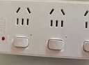 公牛（BULL）分控插座/插线板/插排/排插/接线板/宿舍家用桌面拖线板  3C认证  4位分控全长3米 独立开关 实拍图