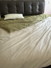 MIDO HOUSE铭都100支四件套纯棉床上用品100%全棉床笠被套A类高端轻奢高级感被罩220x240cm浅茶杏 实拍图