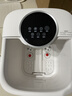 美的（Midea）泡脚桶足浴盆电解水杀菌加热自动按摩洗脚盆生日礼物送男女友长辈 ZL312极地白 实拍图