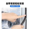 希偌门缝密封条毛条门窗老式塑钢窗户铝合金门缝隙卡槽式毛边条防漏风 实拍图