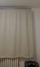 铭聚布艺（MINGJU）透光不透人客厅阳台挂钩窗帘韩国纱白色3.0米宽*2.4米高1片 实拍图