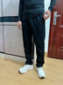 安踏男裤运动裤男春秋季新款针织宽松直筒裤子男士休闲长裤青少年卫裤 【推荐款春季新款直筒裤-口袋拉链】基础黑 千人购买 L /175 适合130-150斤 实拍图