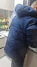 盖璞（GAP）男装秋季款logo宽松连帽泡芙羽绒服百搭简约外套791896 海军蓝 XL (180/100A)亚洲尺码 【偏大，建议拍小一码】 实拍图