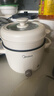 美的（Midea）电煮锅 泡面火锅宿舍小电锅 电蒸锅 多功能家用电热锅 2.6L蒸煮一体 小型2-3人用 配带蒸笼XZE2076 实拍图