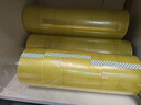 得力(deli)高品质透明黄封箱胶带打包 60mm*100y*48μm  24卷整箱装 封箱器 办公用品 JD420 实拍图