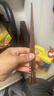 京东京造 筷子 家用食品接触级餐具鸡翅木日式分餐筷【整木实芯】6双装 实拍图