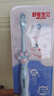 舒客宝贝儿童牙刷含氟刷丝防蛀细软刷毛小刷头猫爪牙刷2-5岁3支+6-12岁3支 实拍图