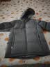 黑冰户外700蓬鸭绒男款加厚防风保暖羽绒服 F8905MJ 铁灰 M 实拍图
