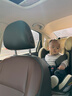 Heekin德国 儿童安全座椅汽车用0-4-12岁婴儿宝宝360度旋转ISOFIX硬接口 尊享灰(遮阳棚+上拉带+侧保护) 实拍图