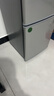 华宝小冰箱小型家用出租房用冷藏冷冻两用一级能效节能省电迷你宿舍寝室办公室二门电冰箱 【店长推荐】58L银色【一级能效】 实拍图
