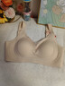 猫人无痕内衣女士无钢圈文胸大胸显小提拉聚拢上托防下垂薄粉底液胸罩 实拍图