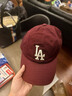 MLB帽子男女棒球帽生日礼物骐骥红软顶鸭舌帽遮阳3ACP7701N-07WIS 实拍图