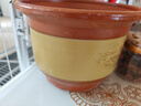 陶瓷大花盆家用落地兰花多肉盆紫砂粗砂花盆特价清仓大口径花盆 同口径25+25两个盆+托盘 实拍图