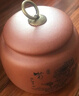 藏壶天下家用茶罐精品宜兴紫砂茶叶罐小号陶瓷密封罐中式普洱储茶罐紫砂罐 兰 紫泥 实拍图