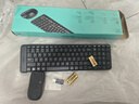 罗技（Logitech）MK220 键鼠套装 无线键鼠套装 办公键鼠套装  多媒体键鼠套装 带无线2.4G接收器 黑色 实拍图
