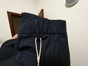 京东京造【舒适高弹】男士休闲裤四季百搭裤子男直筒西裤男裤 藏青2.0 3XL 实拍图