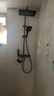 科勒（KOHLER）全铜淋浴花洒钢琴键淋浴器浴室家用恒温增压喷头淋浴明装花洒套装 飞驰-枪灰色冷热款（包安装） 实拍图