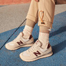 NEW BALANCE NB574官方休闲鞋女鞋复古舒适春季透气网鞋礼物轻便百搭运动鞋 米白色 WL574RCF 37 (脚长23.5cm)尺码详询客服 实拍图
