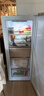海尔（Haier）麦浪180升立式冰柜小型家用小冰柜风冷无霜一级节能大容量变频冷柜小冰箱BD-180WGHDGWF国家补贴 实拍图