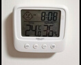 德力西电气（DELIXI ELECTRIC）家用室内温度计带笑脸婴儿房闹钟计时电子数显温湿度计温度表 实拍图