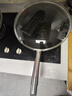 康巴赫炒锅不粘锅316L不锈钢炒菜锅32cm蜂窝平底煎炒锅电磁炉燃气灶通用 实拍图