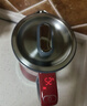 摩飞电器（Morphyrichards）电热水壶烧水壶热水壶 家用恒温水壶1.5L不锈钢304双层防烫实时显温开水壶MR6070红 实拍图