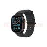 Apple/苹果 Watch Ultra 2 智能手表GPS+蜂窝款49 毫米黑色钛金属表壳黑色海洋表带MXDL3CH/B 实拍图