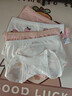 北极绒4条装儿童内裤女童发育期纯棉女孩学生10A抑菌平角短裤宝宝中大童 实拍图
