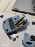 罗技（Logitech）M221 轻音鼠标 无线鼠标 办公鼠标 对称鼠标 带无线微型接收器 雾霭蓝 实拍图