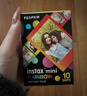富士（FUJIFILM） instax 3英寸立拍立得相机mini迷你相纸 一次成像胶片胶卷 3寸双包+相册+收纳盒+冰箱贴【含20张白边】 官方标配 实拍图
