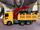 妈宝孖宝抓木机工程车玩具抓挖伐木材头运输货车儿童3-6岁2男孩超大号模型 实拍图