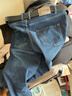 真维斯（Jeanswest）王一博代言牛仔裤男秋冬新款天丝舒适修身直筒高端潮牌休闲裤子男 深蓝【加绒保暖】 36 码(2尺8) 【建议160-175斤】 实拍图