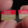 闪迪（SanDisk）128GB TF(MicroSD)内存卡 4K极速金卡A2 V30 U3行车记录仪 运动相机无人机 监控存储卡 读190MB/s 实拍图