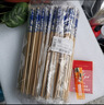 美厨（MAXCOOK）一次性筷子 竹筷独立包装家用高档筷餐具外卖筷 50双装 MCK7138 实拍图