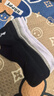 李宁（LI-NING）袜子运动袜（5双）棉袜跑步羽毛球袜男女防臭吸汗生活袜篮球袜 实拍图