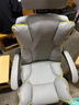 锦汐电脑椅办公椅子电竞椅家用人体工学椅老板椅主播靠背椅皮革转椅 灰色+4级杆+乳胶【二代升级】 实拍图