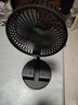 电风扇伸缩折叠小风扇宿舍家用静音充电型办公台式USB桌面宿舍大风力夏台面落地两用折叠电风扇 颜色随机 直插款无档位开关1个装 实拍图
