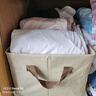 邦尼美家衣服裤子收纳盒家用大号内衣收纳筐布艺分格折叠衣柜衣物收纳箱 米色-26L（47*28*20） 实拍图