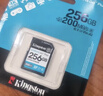 金士顿（Kingston）64GB SD存储卡 U3 V30 相机内存卡 高速sd卡大卡 4K超高清拍摄 读速200MB/s 实拍图