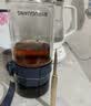 富光茶水分离玻璃杯大容量男士双层泡茶杯耐高温办公便携水杯高硼硅女 黑色290ml【双层高硼硅】礼盒装 实拍图