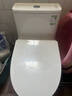 九牧（JOMOO）马桶 家用虹吸式马桶大冲力节水坐便器 防臭瞬冲 易洁抗菌马桶 行业爆款-双旋暴风冲11370-400坑 实拍图